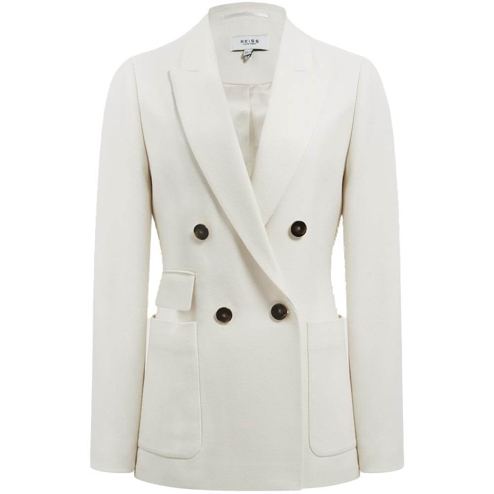 REISS LARSSON Double Breasted Blazer